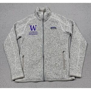 Patagonia Better Sweater Fleece Jacket Womens Small Univ Washington Orthodontics